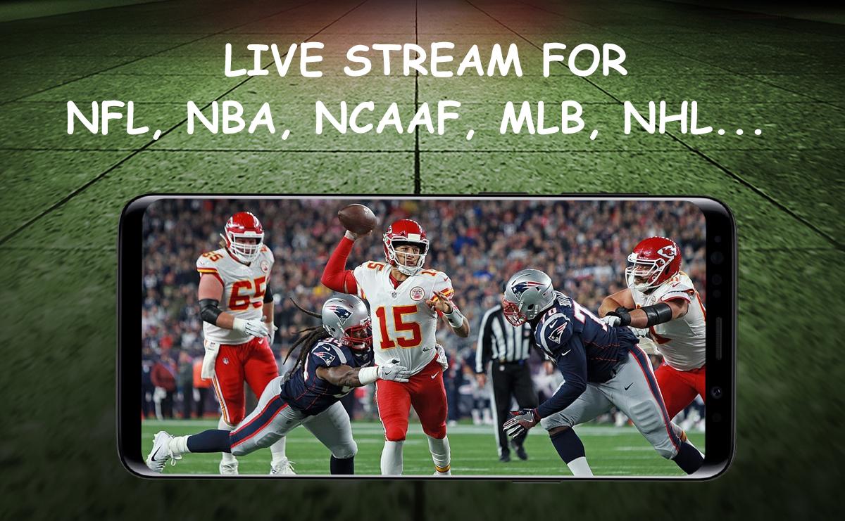 Dofu Live Stream for XFL NFL NBA NCAAF MLB NHL