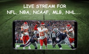 Dofu Live Stream for XFL NFL NBA NCAAF MLB NHL screenshot 2