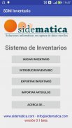 SDM inventario almacén screenshot 0