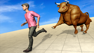 Bull Attack Animal Fight Games screenshot 0