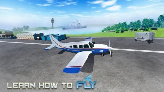 Tropical Flying Simulator screenshot 2