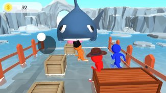 Survival Raft - Ocean Shark & Human Fall Survival screenshot 6