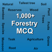 Forestry MCQ screenshot 1