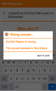 NBA Player Quiz screenshot 2