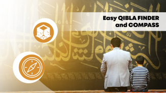 Tempos de Oração, Qibla Locator, Quran, Ramadan screenshot 1