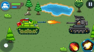 Tank battle: Tanks War 2D screenshot 0