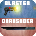 Darksaber & clone senjata & peperangan blaster