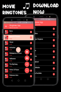 Movie ringtones songs screenshot 0