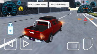 Revo Hilux Car Drive Game 2021 screenshot 0