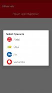 Offers Info - Offers for Jio ,idea,airtel,vodafone screenshot 2