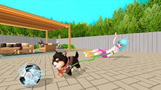 Virtual Family House Pet Dog Simulator: Pet Games screenshot 0