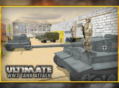 Guerra final WW2 Tanque Sim 3D screenshot 7