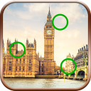 Find The Difference Game With Cities Icon