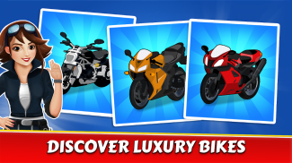 Merge Bike game Idle Tycoon screenshot 3