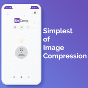 DeComp - Compress Photos screenshot 1