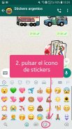 Stickers argentos screenshot 5