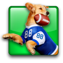 Jerry Rice Dog Football Icon