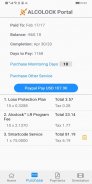 ALCOLOCK Portal screenshot 1
