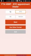 FTA HSRP - KYC appointment Dealer screenshot 3