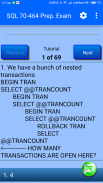 SQL 70-464 Preparation Exam screenshot 0