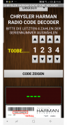 Chrysler Harman T00BE Decoder screenshot 2