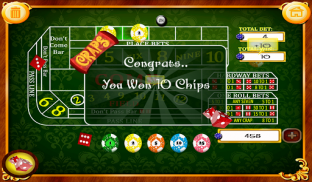 Craps screenshot 1