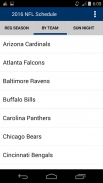 2024 Football Schedule (NFL) screenshot 2