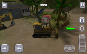 Бик бульдозер водій 3D Offroad screenshot 1