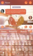 Rhythm Keyboard Theme & Emoji screenshot 1