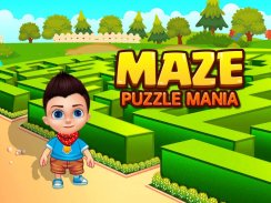 Maze Puzzle Mania- Improve brain activity for kids screenshot 0