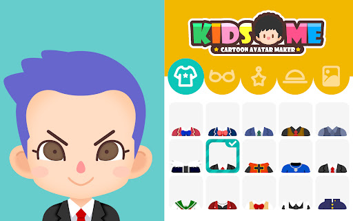 Avatar Maker Dress Up for Kids - Create your own cartoon character