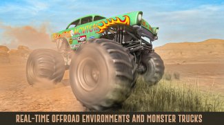 US Monster Truck Offroad Games screenshot 4