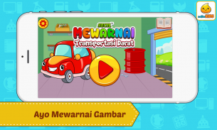 Mewarnai Mobil Kartun screenshot 0