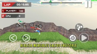 Juego de motos MX extremo screenshot 4
