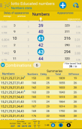 smart numbers for Lotto(Hellenic) screenshot 3