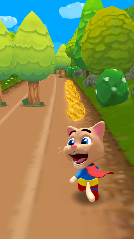 Super Hero Cat Run for Android - Download