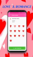 Heart Love Stickers 2019 - WAstickersApps screenshot 3