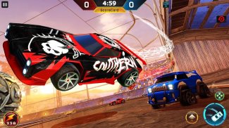 Rocket Car Soccer League Games screenshot 4