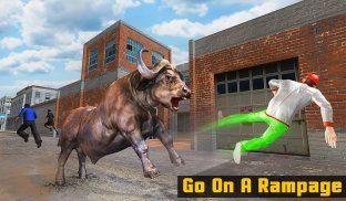 Super X Robot VS Angry Bull Attack Simulator screenshot 15