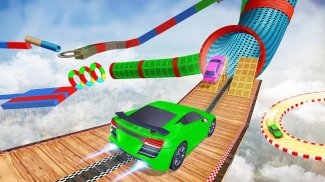 Mega Stunt Ramp Car Racing 3D screenshot 2