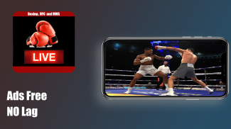 Boxing Live Streams - UFC Live screenshot 0