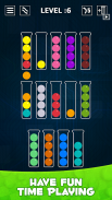 球排序色彩拼圖遊戲 screenshot 1