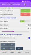 Linear MQTT Dashboard screenshot 4