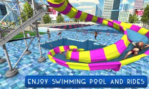 Swimming Pool Summer Fun: Waterslides Adventure screenshot 0