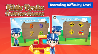 Toddler train Jeux screenshot 1
