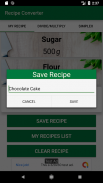 Recipe Converter - Cooking Units Converter screenshot 3