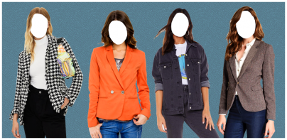 Women With Jackets Photo Suit