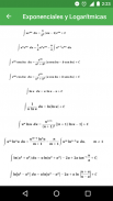 Fórmulas Derivadas Integrales screenshot 6