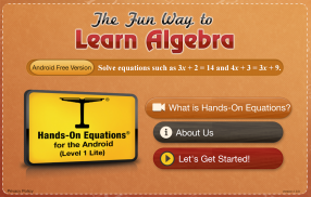 The Fun Way to Learn Algebra screenshot 3
