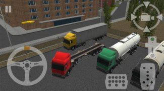 Semi Driver Trailer Parking 3D screenshot 7